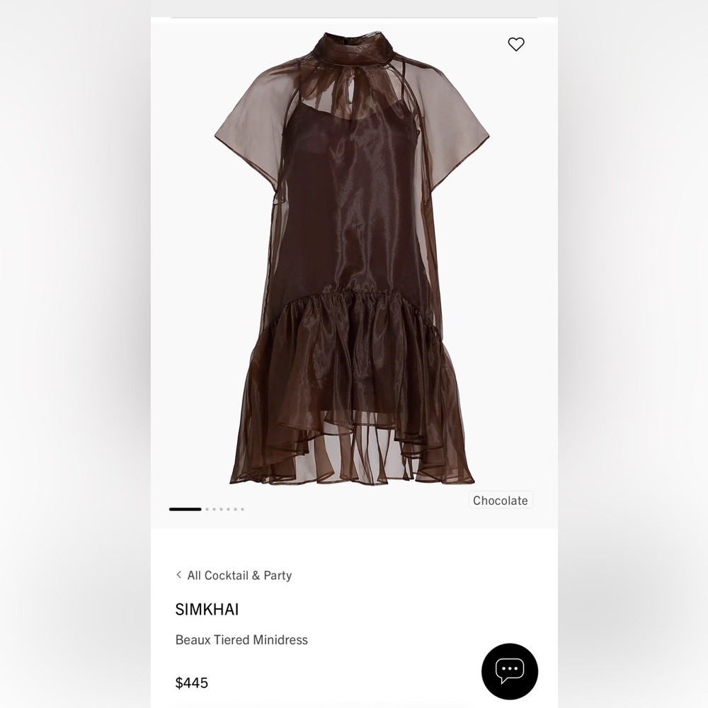 Beaux Tiered mini dress by Simkhai - Picture 2 of 5